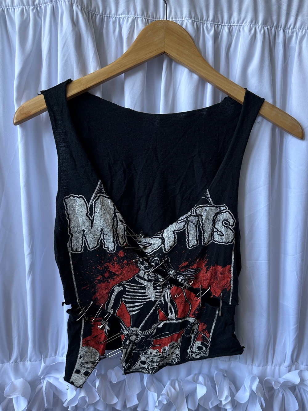 Vintage Black Graphic Tank Top